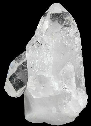 Clear Quartz Crystal Cluster - Brazil #48636